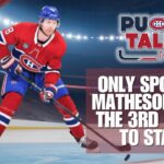 The SHOCKING Change To Mike Matheson's Defenseman Role On The Canadiens