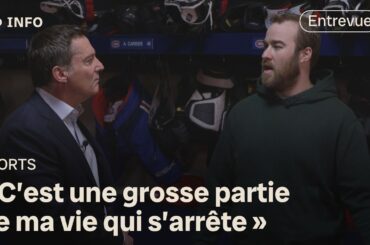 Rencontre avec David Savard, le hockeyeur du Canadien de Montréal qui prend sa retraite à 34 ans