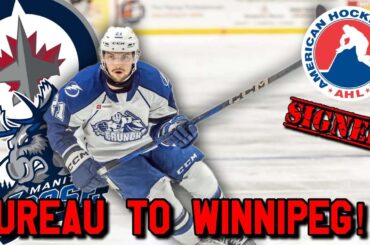 Winnipeg Jets Sign Jaydon Dureau to AHL Contract!! Jets Fan Reaction!!