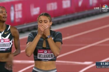 Sydney McLaughlin Smashes World Record In The 400m Hurdles