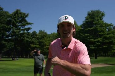 Vivez une ronde de golf avec Jakob Pelletier!