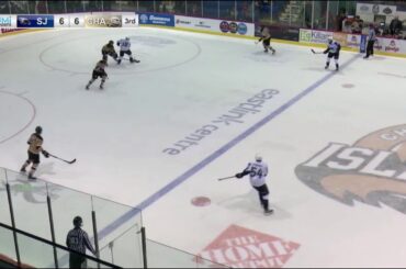 Lukas Cormier - Defensive positioning v. Saint John (Oct. 18, 2020)