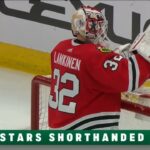 Andrew Cogliano breaks Kevin Lankinen's shutout short handed!