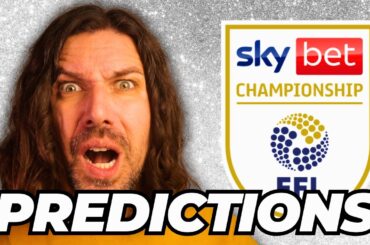 My Championship PREDICTIONS 25/26!