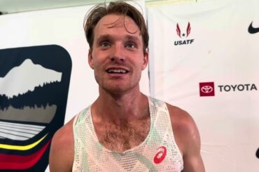 Drew Hunter at peace with 4th place in 2025 USA 5000m final