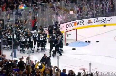 Los Angeles Kings Win The Stanley Cup 2014 - Alec Martinez Second Overtime Goal