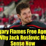 Calgary Flames Free Agency Fix: Why Jack Roslovic Makes Sense Now