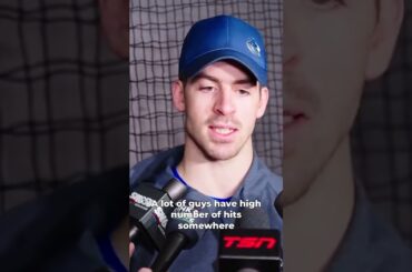 Conor Garland on his scuffle with Filip Hronek at #Canucks practice