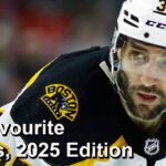 My All-Time Favourite Boston Bruins, 2025 Edition