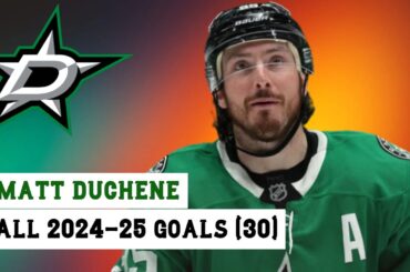 Matt Duchene (#95) All 30 Goals of the 2024-25 NHL Season