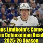 Hampus Lindholm's Comeback: Bruins Defenseman Ready for 2025-26 Season