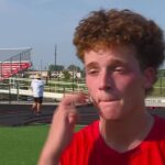 Huntington North senior wide receiver/corner Jimmy Linker practice interview 8/11/2025