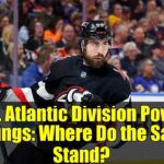 NHL Atlantic Division Power Rankings: Where Do the Sabres Stand?