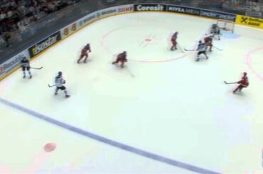 Jääkiekko 12.5.2015 Suomi-Venäjä Joonas Donskoin tasoitusmaali