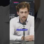 The main man tonight is having a good time in Denver #goavsgo #coloradoavalanche #mileswood #nhl