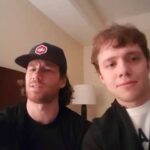 Artemi Panarin and Dunkan Keith singing (2017)