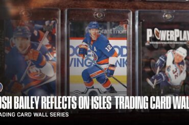 New York Islanders Trading Card Wall Series: Josh Bailey
