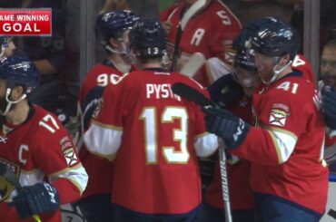 Marchessault scores OT winner vs former team