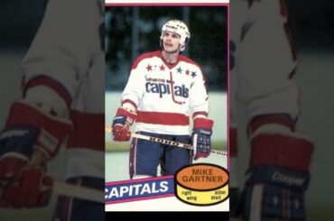 Mike Gartner Washington Capitals 1980-81 O-Pee-Chee 195 NHL Hockey Card