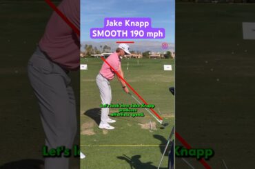 Jake Knapp Slow Mo Driver Swing Analysis #golf #pgatour