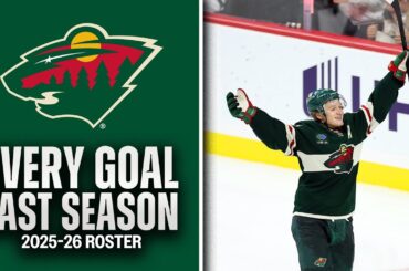 EVERY GOAL last season from the 2025-26 MINNESOTA WILD 🚨 #32in32