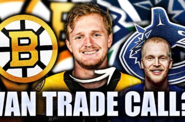 CANUCKS TRADE CALL FOR CASEY MITTELSTADT CONFIRMED? VANCOUVER & BOSTON TRADE RUMOURS