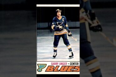 Garry Unger St. Louis Blues 1977-78 O-Pee-Chee 35 NHL Hockey Card