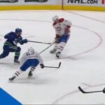 Bo Horvat Finishes Off Tic-Tac-Toe With One-Time Blast In The Slot