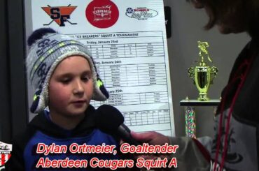 Dylan Ortmeier of @AberdeenCougars Squirt A