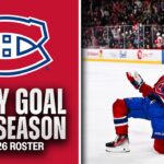 EVERY GOAL last season from the 2025-26 MONTREAL CANADIENS 🚨 #32in32