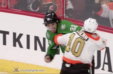 Stephen Johns vs Brayden Schenn Dec 10, 2016
