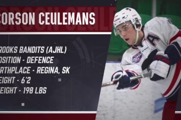Draft Profile: Corson Ceulemans (2021 NHL Draft)