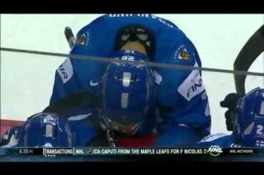 Mikael Granlund's Missed Shootout Attempt // SWE vs FIN, 2012 WJC Semi-Finals