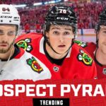 Who’s RISING in the 2025 Chicago Blackhawks Prospect Pyramid?
