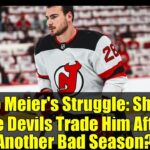Timo Meier's Struggle: Should the Devils Trade Him After Another Bad Season?