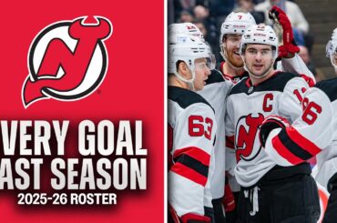 EVERY GOAL last season from the 2025-26 NEW JERSEY DEVILS 👹 #32in32