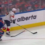Bennett kicks Ekholm’s stick away before scoring - Tough Call Review