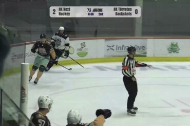 Goal by Raivis Ansons at 3x3 Hype Hockey. Marupe