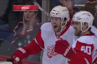 09/10 RS: Det @ CBJ Highlights - 11/11/09 (Wings Score 9)
