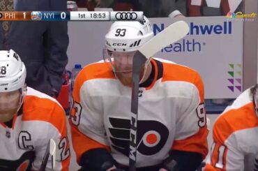 Jakub Voracek Goal - Philadelphia Flyers vs New York Islanders (10/27/19)