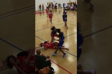 Fight during a Basketball Tournament at Stafford High School in Houston, Texas #short