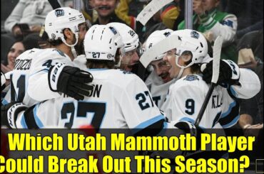 Which Utah Mammoth Player Could Break Out This Season? 🚀
