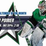 Remi Poirier AHL Goalie of the Month: Texas Stars