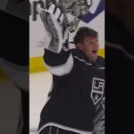 Johnathan Quick played with Broken Mask? NHL 2022 Weird! #shorts #hockey