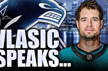 MARC-EDOUARD VLASIC NAMES THE CANUCKS AS HIS POTENTIAL NEXT TEAM: REVENGE ON THE SHARKS?