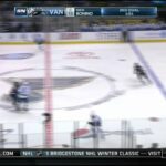 Nick Bonino short side wrister goal 2-1 Vancouver Canucks vs St. Louis Blues Oct  23 2014 NHL hockey