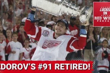 Sergei Fedorov's #91 is being retired! The Detroit Red Wings finally honor one of the team's greats