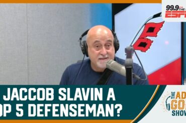 Jaccob Slavin ranked the 8th best defenseman in the NHL