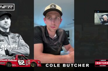 Cole Butcher is  going NASCAR Truck Racing in the Halmar 62 2025