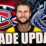 PAVEL ZACHA TRADE TALK IS HEATING UP: HABS & CANUCKS MOVES?
